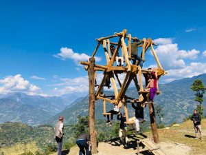 चर्खेपिङ हराउँदै गएपिछ व्यक्तिगत लगानीमा  निर्माण