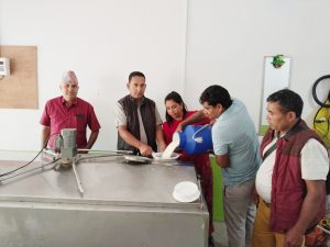 म्याग्दीको दूध पोखरामा