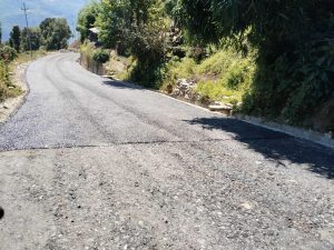 मुक्तिनाथ बाबा परिक्रमा सडक कालोपत्र