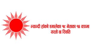 यस्ताे थियाे म्याग्दी हाँक्ने एमाले १९ नेताका वडागत स्थिति