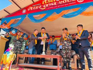 बागलुङमा तेस्रो मेयरकप फुटबल प्रतियोगिता शुरु