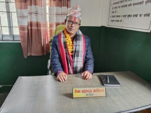 बेनी अस्पतालका अध्यक्षद्वारा पदभार ग्रहण