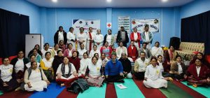 पतञ्जलि योग समिति बागलुङ उपल्लाचौर साधना केन्द्रको प्रथम स्थापना दिवस