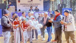 बागलुङमा ‘फिफा फुटबल फर स्कुल’ कार्यक्रम शुभारम्भ