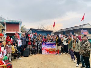 ज्ञामनाथ गैरे ‘अनिल’को बडिगाड गाउँपालिकामा घरदैलो सुरु