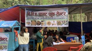 चैत्राष्टमी मेलामा विद्यार्थीले सञ्चालन गरे फास्ट फुड सेन्टर