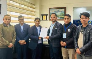 नेपाल टेलिकमका कार्यकारी निर्देशकलाई सांसद शर्माको ध्यानाकर्षण