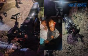 बागलुङको बडिगाडमा मोटरसाइकल दुर्घटना, २ जना घाइते