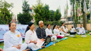 पतञ्जलि बागलुङले मनायो १२औँ अन्तर्राष्ट्रिय योग दिवस