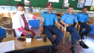 प्रहरीको स्वास्थ्यमा विशेष ध्यान : बागलुङमा प्रहरी कर्मचारीको स्वास्थ्य परीक्षण