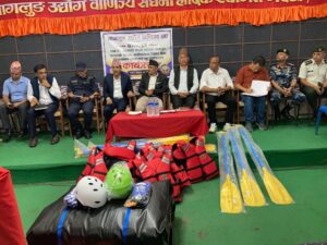 नदीजन्य विपद् न्यूनिकरण सामाग्री सहयोग