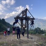 दसैँको उमङ्ग, सिगानामा चर्खेपिङको रौनक