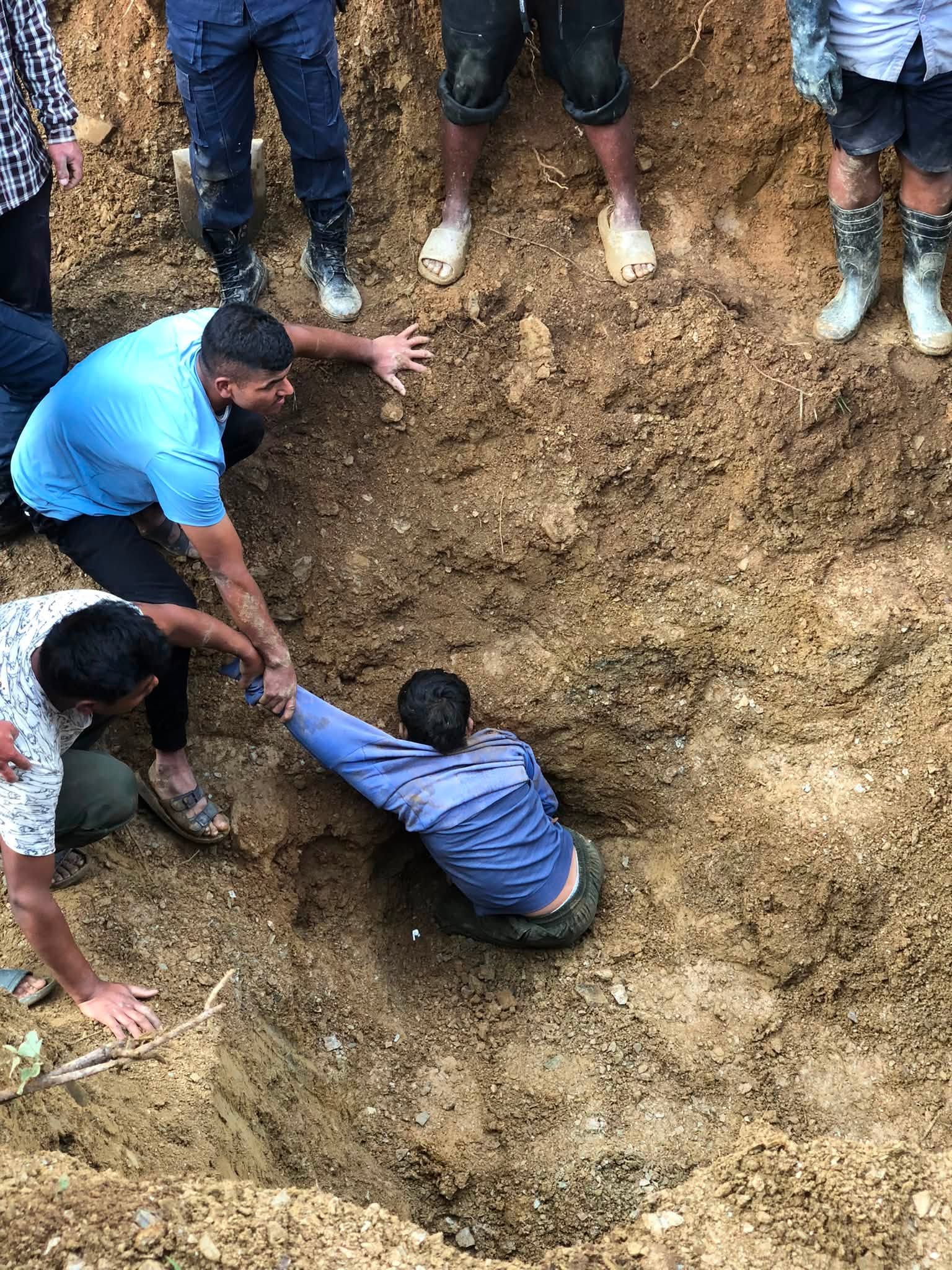 निसीखोला बोहरागाउँमा पहिरोमा परी दुई मजदुरको मृत्यु