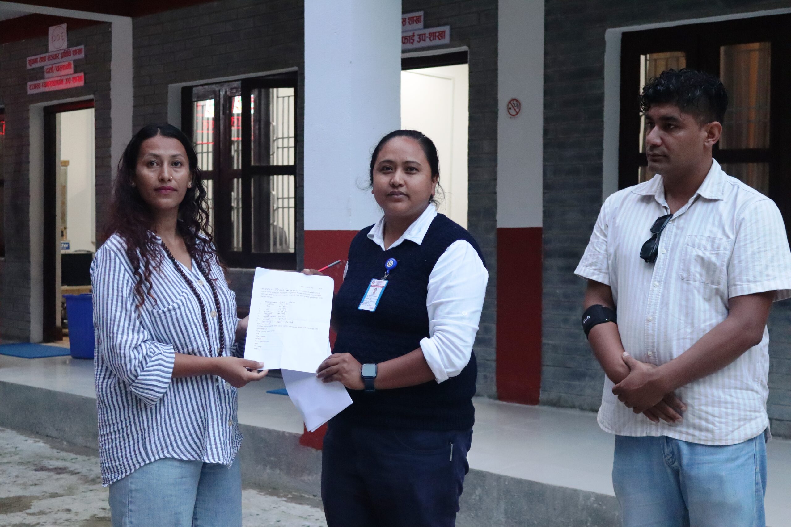 तमानखोलाका बाढी–पहिरो पीडितलाई ३ लाख ८० हजारको राहत
